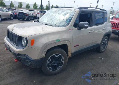 2015 Jeep Renegade Trailhawk z USA, uszkodzony, nr VIN ZACCJBCTXFPB77461
